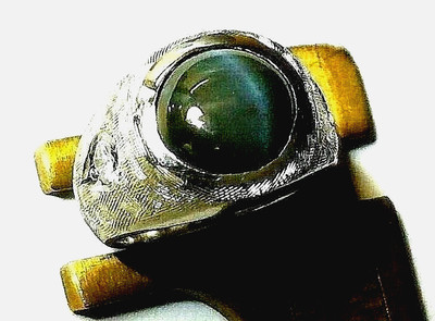 KooL*KAT'S EYE* A SteaL!! 14K FINE DIAMONDS(.60CTw) NOS FLORENTINE W.GOLD RING
