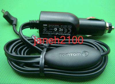 Genuine TomTom Traffic Receiver Car Charger Micro USB Start Via RDS-TMC 4UUC5B