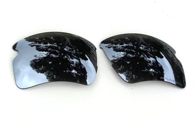 Elite Custom Polarized Titanium lens compatible with Oakley Flak 2.0 Frames
