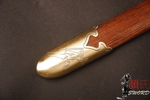 High Quality Stainless Steel Chinese Practical Tai chi Sword 太极剑 Rosewood+Brass