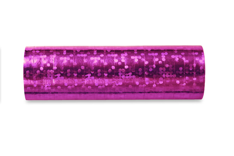 Luftschlangen Bunt Einfarbig Party Deko Dekoration Geburtstag Hochzeit Glitzer