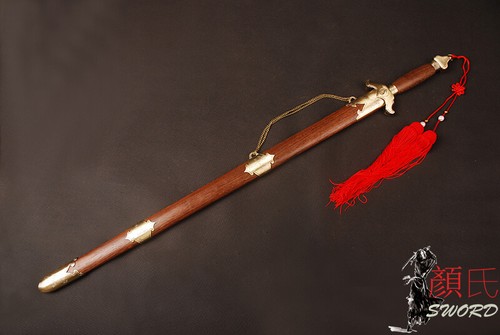 High Quality Stainless Steel Chinese Practical Tai chi Sword 太极剑 Rosewood+Brass