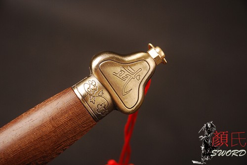 High Quality Stainless Steel Chinese Practical Tai chi Sword 太极剑 Rosewood+Brass