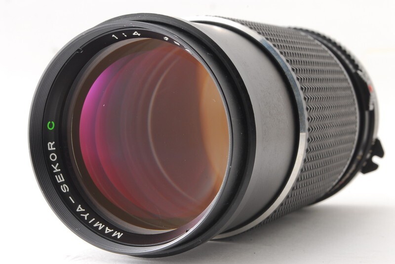 Near Mint] Mamiya Sekor C f/4 210mm Lens from Japan #a101449