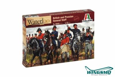 Italeri 200 Jahre Waterloo Britische und Prussia General Staff 6065