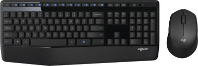 Logitech - MK345 Full-size Wireless Keyboard and Mouse Combo for PC, Laptop w...