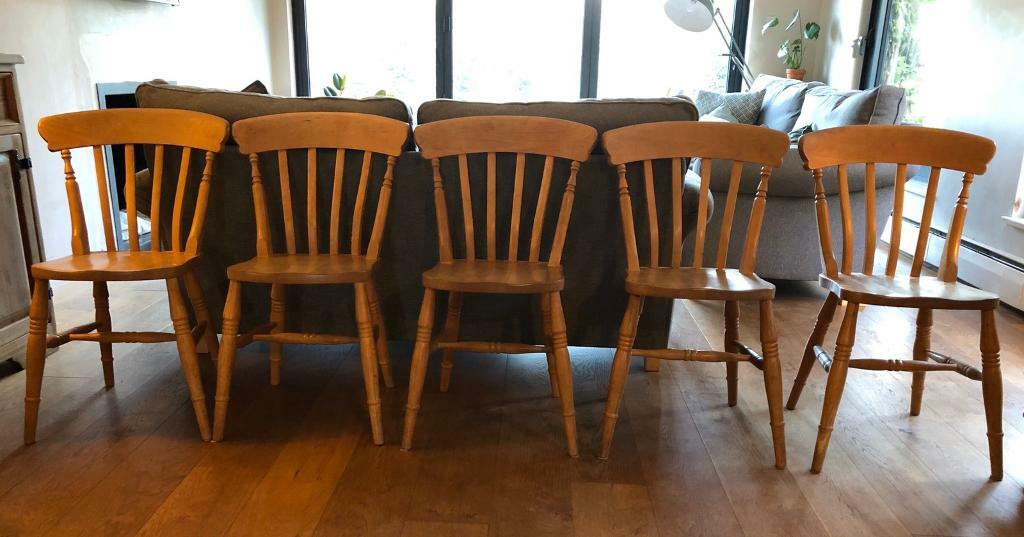 Farmhouse style dining chairs x 6 | in Woodbridge, Suffolk | Gumtree