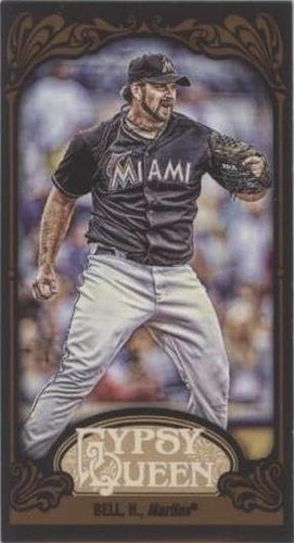 2012 Topps Gypsy Queen - Heath Bell #334