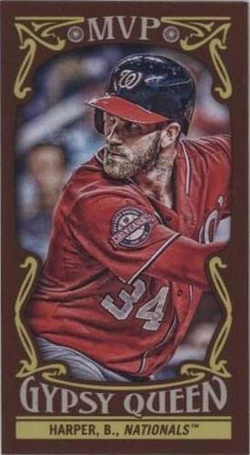 2016 Topps Gypsy Queen - Bryce Harper #MVPM-BH