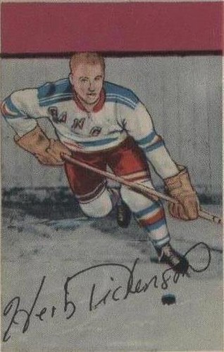 1952-53 Parkhurst - Herb Dickenson #57