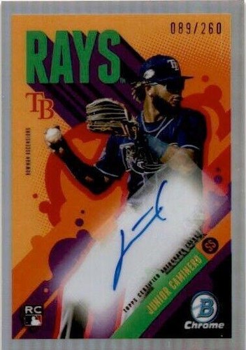 2024 Bowman Chrome - Junior Caminero #BAA-JCA