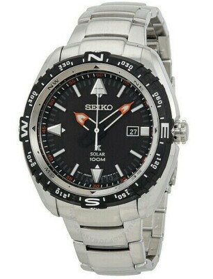 Pre-owned Seiko Prospex Land Solar Powered 100m Men's Watch Sne421p1