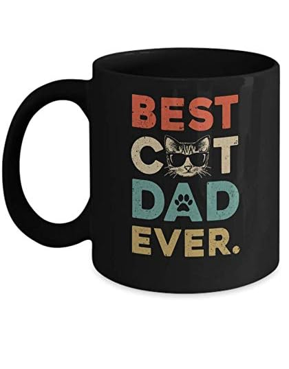 Best Cat Dad Ever Cat Daddy Gift Mug Coffee Mug