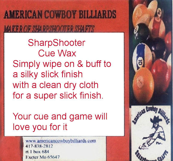 Care Sharpshooter Pool Cue
