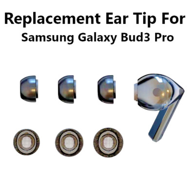 Silicone Replacement Ear tips for Samsung Galaxy Buds 3 Pro SM-R630 Earbud 1 Set