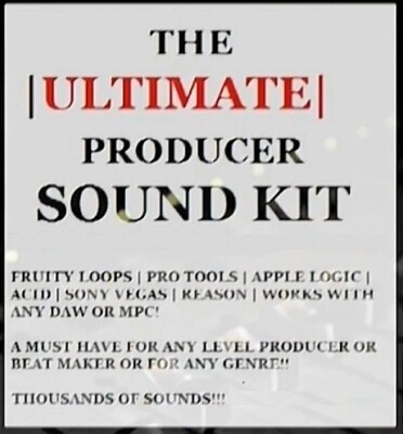 The Ultimate Music Producer Sound Kit | USB Drum Kit 13,000+ Sounds Samples MIDI