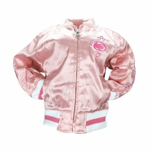 Атласная куртка Cheer для новорожденных девочек NCAA Государственный университет Пенсильвании