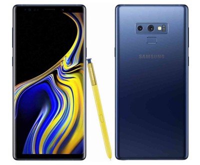 Samsung Galaxy Note 9 N960FD Dual 6GB + 128GB Ocean Blue ship from EU garanz