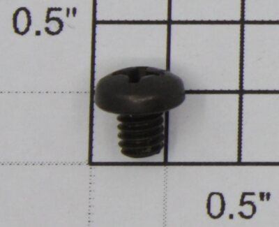 Lionel 9233-36 #8-32 x 3/16'' Black Phillips Pan Machine Screws (4)