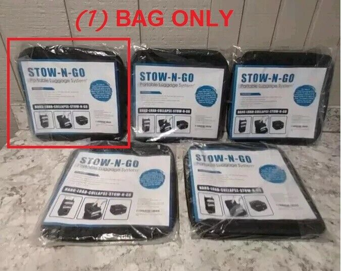 (1) Grand Fusion Stow-N-Go 3-Tiered Hanging Travel System 12" x 12" x 25" SMALL