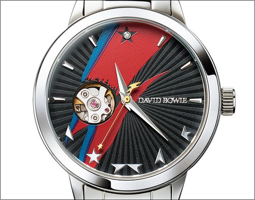 Pre-owned David Bowie 75th Anniversary Official Wristwatch With Music Box Wrist L Japan Nw