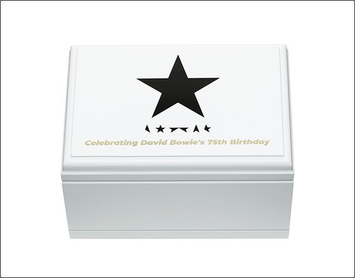 Pre-owned David Bowie 75th Anniversary Official Wristwatch With Music Box Wrist L Japan Nw