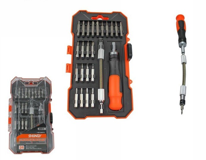 Set Kit Cacciavite Con Prolunga Flessibile Con Punte Torx Croce Taglio dfh