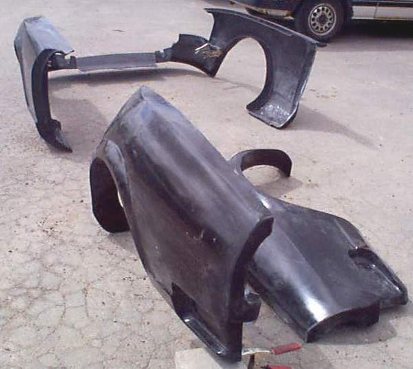 Fits Nissan 280ZX 1979-1983 - SHOWCARS 5pc Fiberglass Wide