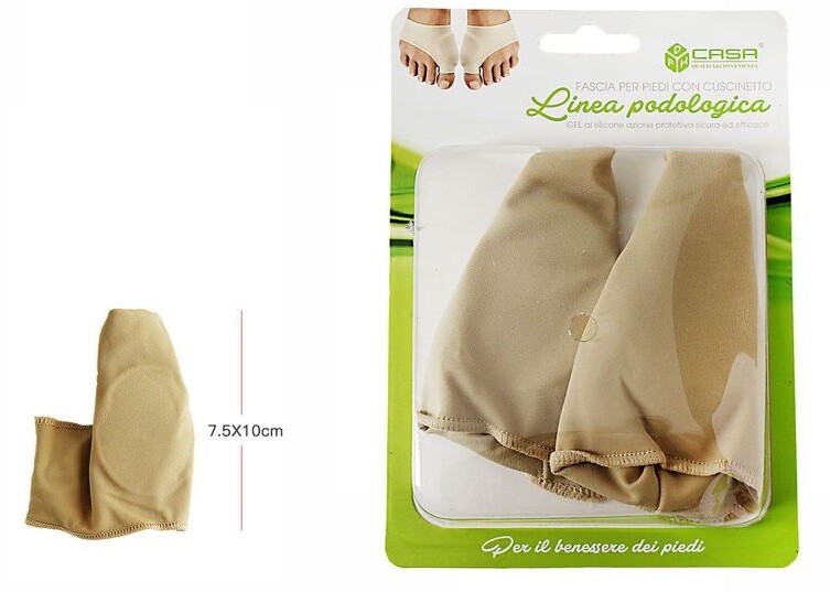 Coppia Cuscinetti Fasce Metatarsali Cura Protezione Alluce Valgo Piedi 64410 dfh