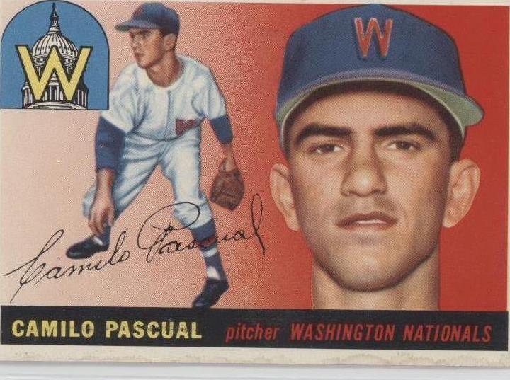 1955 Topps - Camilo Pascual #84