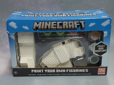 Innovative Designs Minecraft Paint Your Own Figurines Arts And Crafts Set