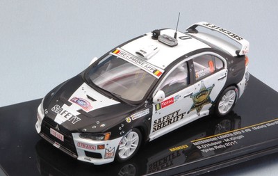 Mitsubishi Lancer Evo X Rally Belgio 2011 Safety Car 1:43 Model RAM533 IXO MODEL