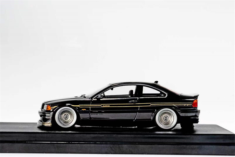 NEW YM Model x Songs 1:64 ALPINA E46 B3 Black Limited 299