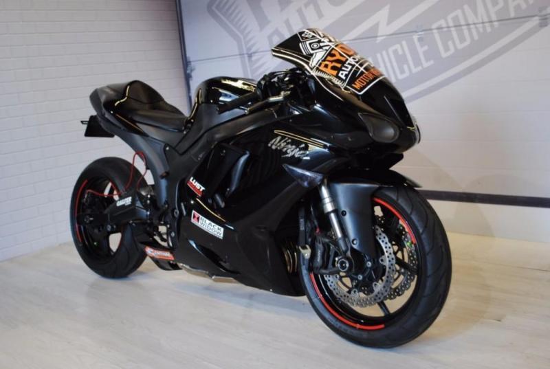 2007 KAWASAKI ZX6R P7F DRAG BIKE WITH EXTENDED SWING ARM £3,500