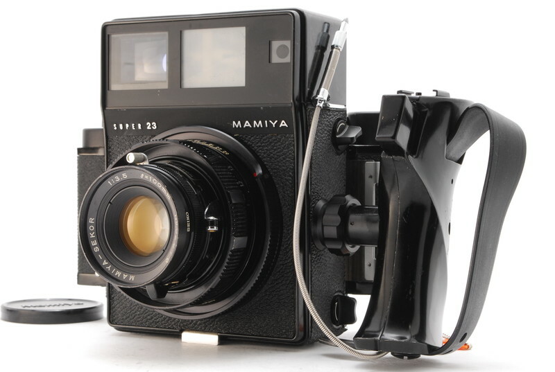 MAMIYA 中判カメラ SUPER23 1:3.5 f=100㎜ 75㎜ Mamiya Universal Super 23 - 100mm F/3.5 - Rangefinder Medium