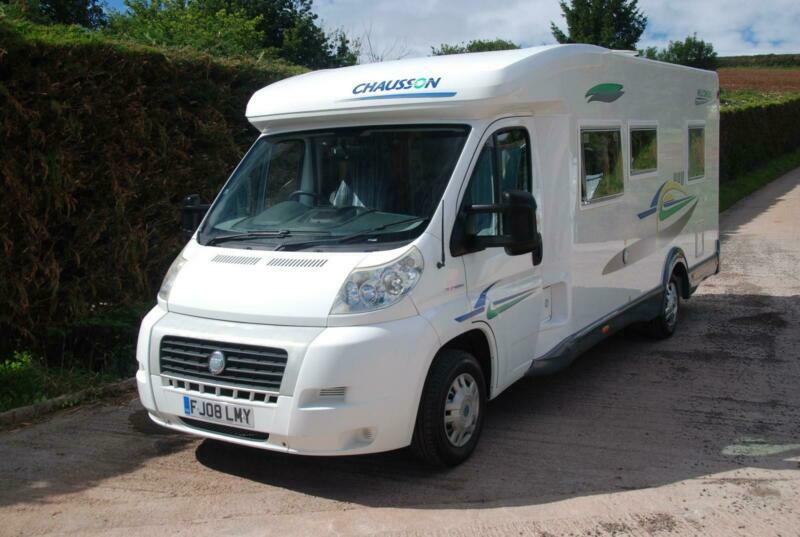 2008 CHAUSSON 85 4 BERTH FIXED BED 58000 MILES in Paignton, Devon Gumtree