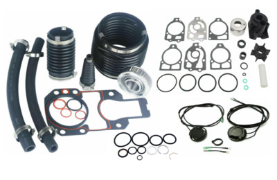 For MerCruiser Alpha one Gen 1 Transom Seal Bellows Kit 30-803097T1 & 46-96148A8
