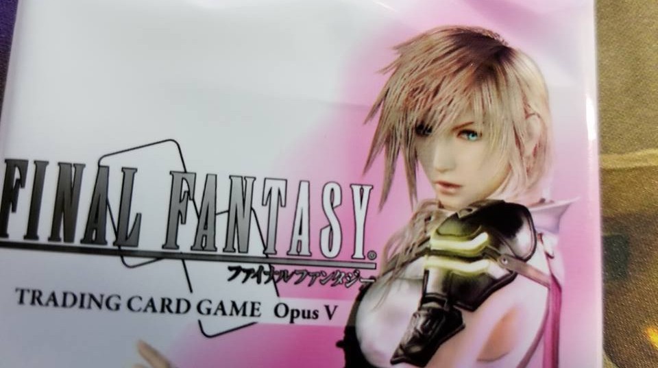 Final Fantasy TCG OPUS V Factory Sealed -  3 BOOSTER PACKS