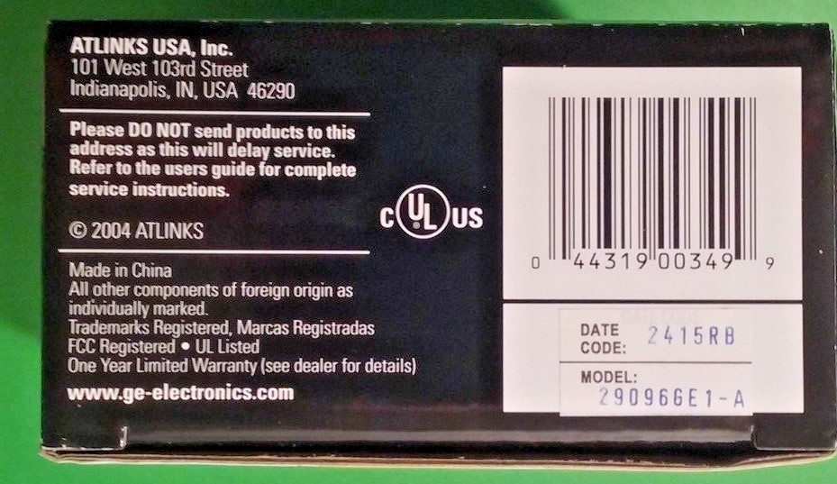 Caller ID Box with Call Waiting and Caller ID - GE 29096GE1
