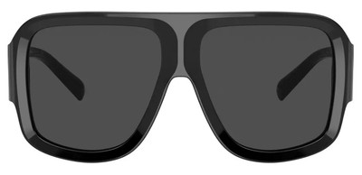 Pre-owned Dolce & Gabbana Dg4401-50187-58 Black Sunglasses In Gray
