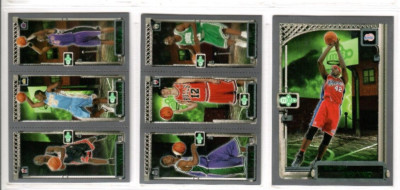 2003-04 Topps Matrix Basketball 3-card promo / preview set Dwyane Wade (RC)