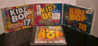 4 CD LOT - SEALED - Kidz Bop 17 18 24 & Christmas Kids CDs NEW *SEE DESC''