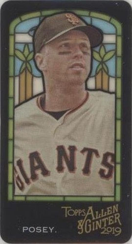 2019 Topps Allen & Ginter - Buster Posey #357