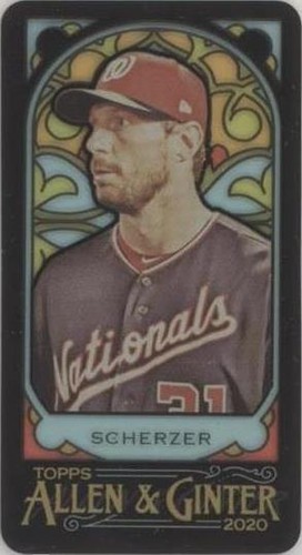2020 Topps Allen & Ginter's - Max Scherzer #400