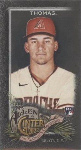 2022 Topps Allen & Ginter X - Alek Thomas #289