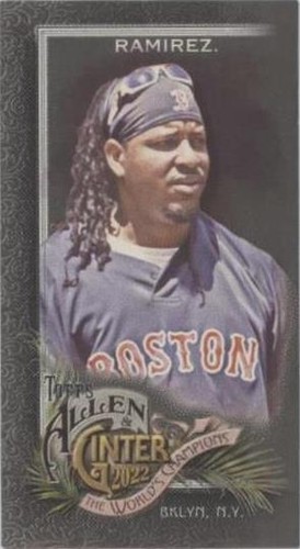 2022 Topps Allen & Ginter X - Manny Ramirez #181