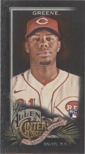 2022 Topps Allen & Ginter X - Hunter Greene #209