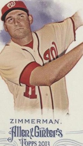 2013 Topps Allen & Ginter's - Ryan Zimmerman #299
