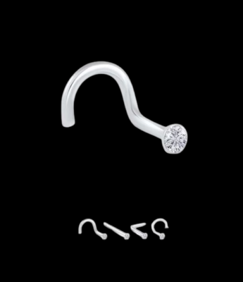 1.6 mm 2024 nose stud