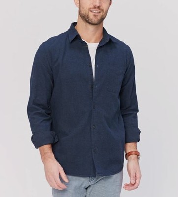 Мужские джинсы Agave Denim Harley Oxford на пуговицах, Темный деним Oxford, X-Large